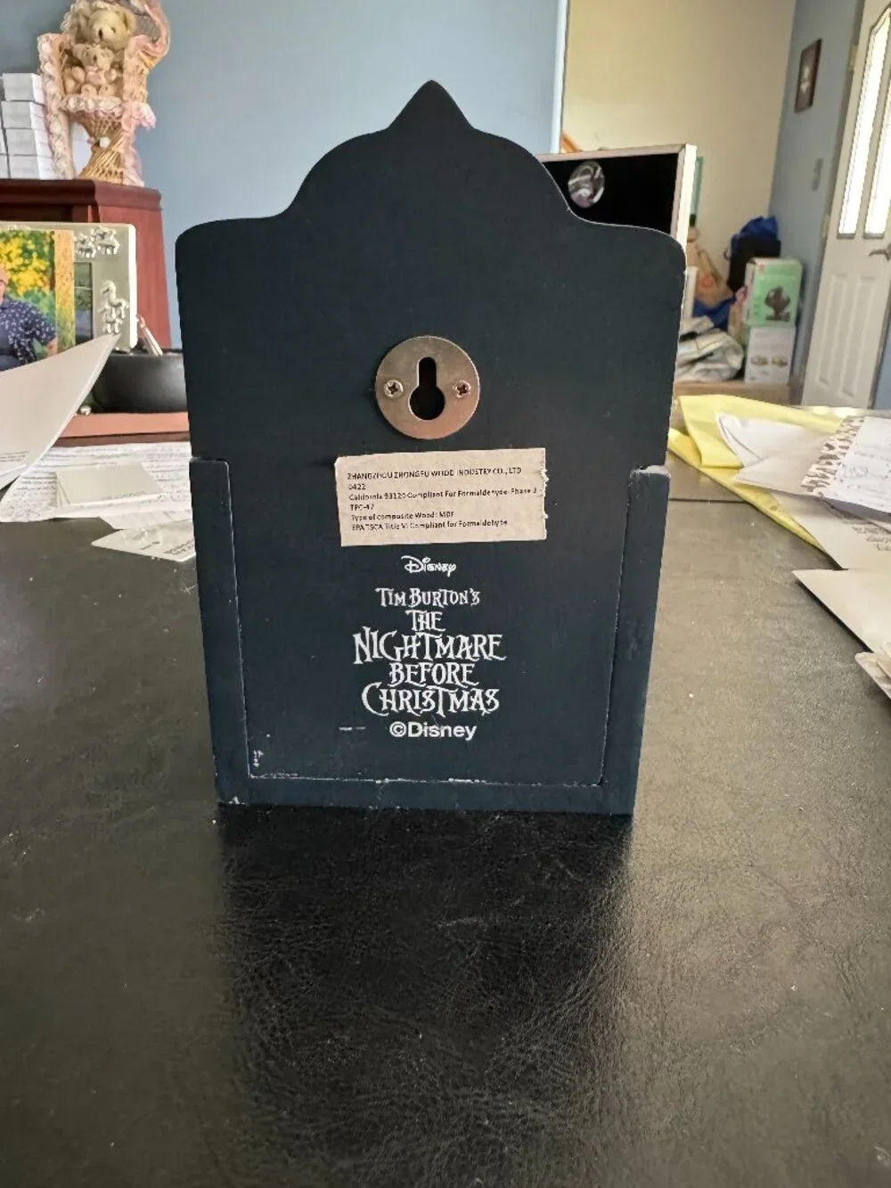 Disney Nightmare Before Christmas Perpetual Block Calendar Neon Style 2022 EUC